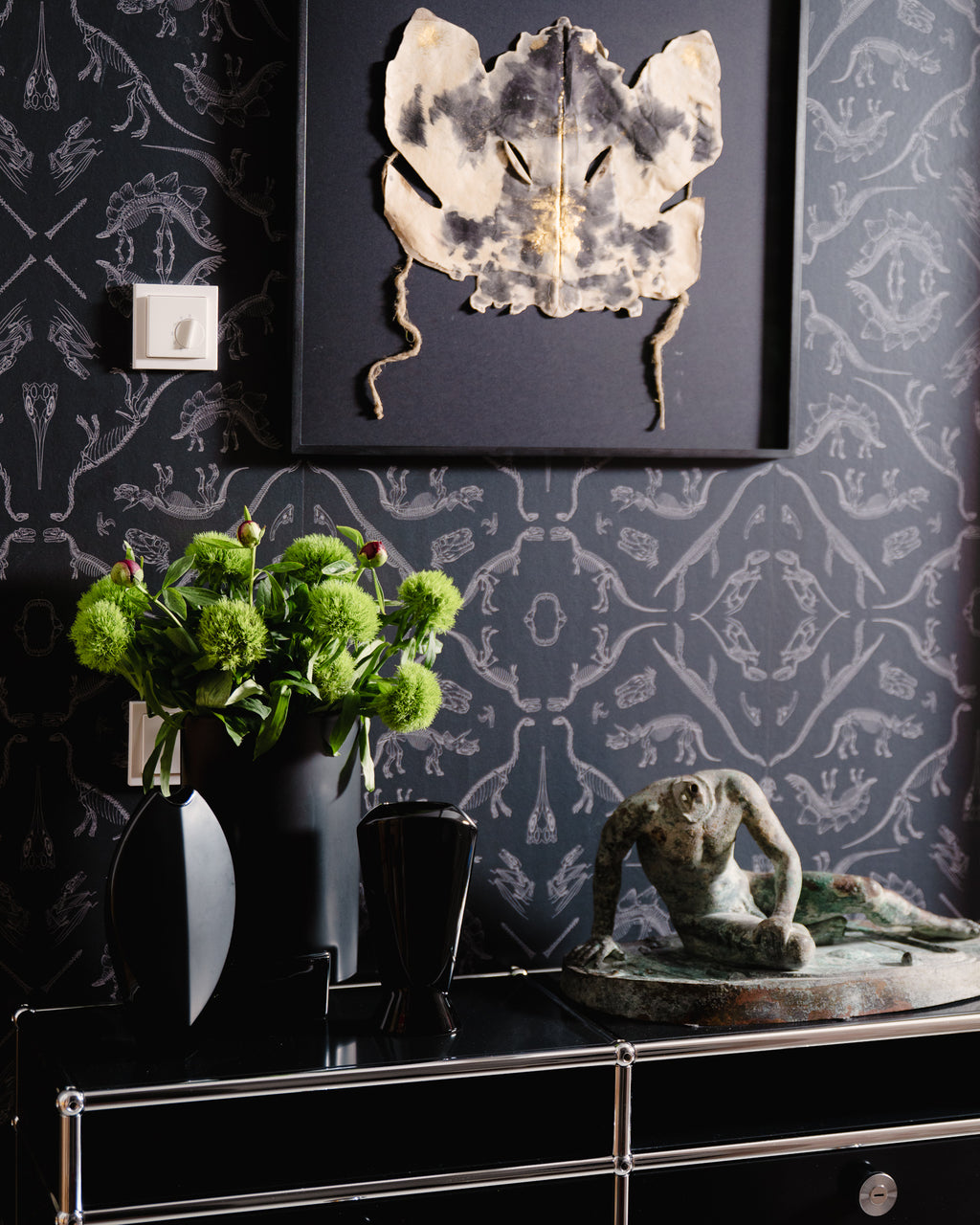 Porcelaine Noire Trio – Josep Llusca, Michael Boehm & Else Fischer-Treyden for Rosenthal Studio Line, 1980s–1990s