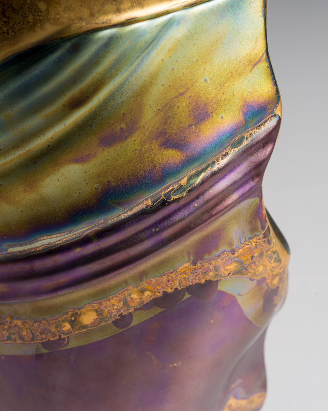 Eosin Porcelain Vase Duo – Johan van Loon & Helmut Drexler for Rosenthal, 1990s