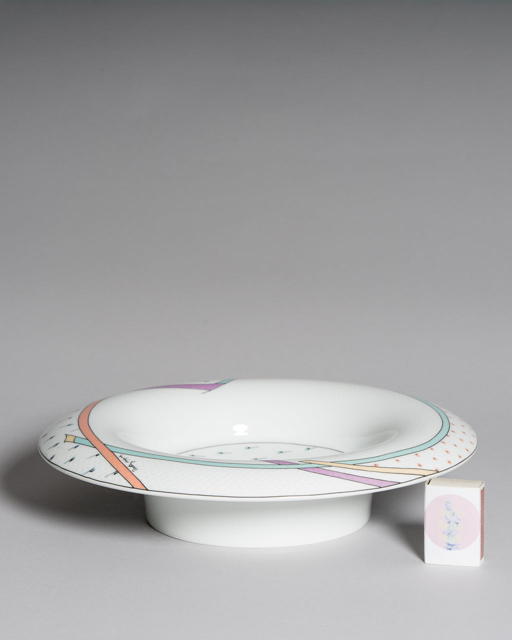 Vase & Bowl Duo “Century / New Wave” – Tapio Wirkkala & Dorothy Hafner for Rosenthal, 1980s