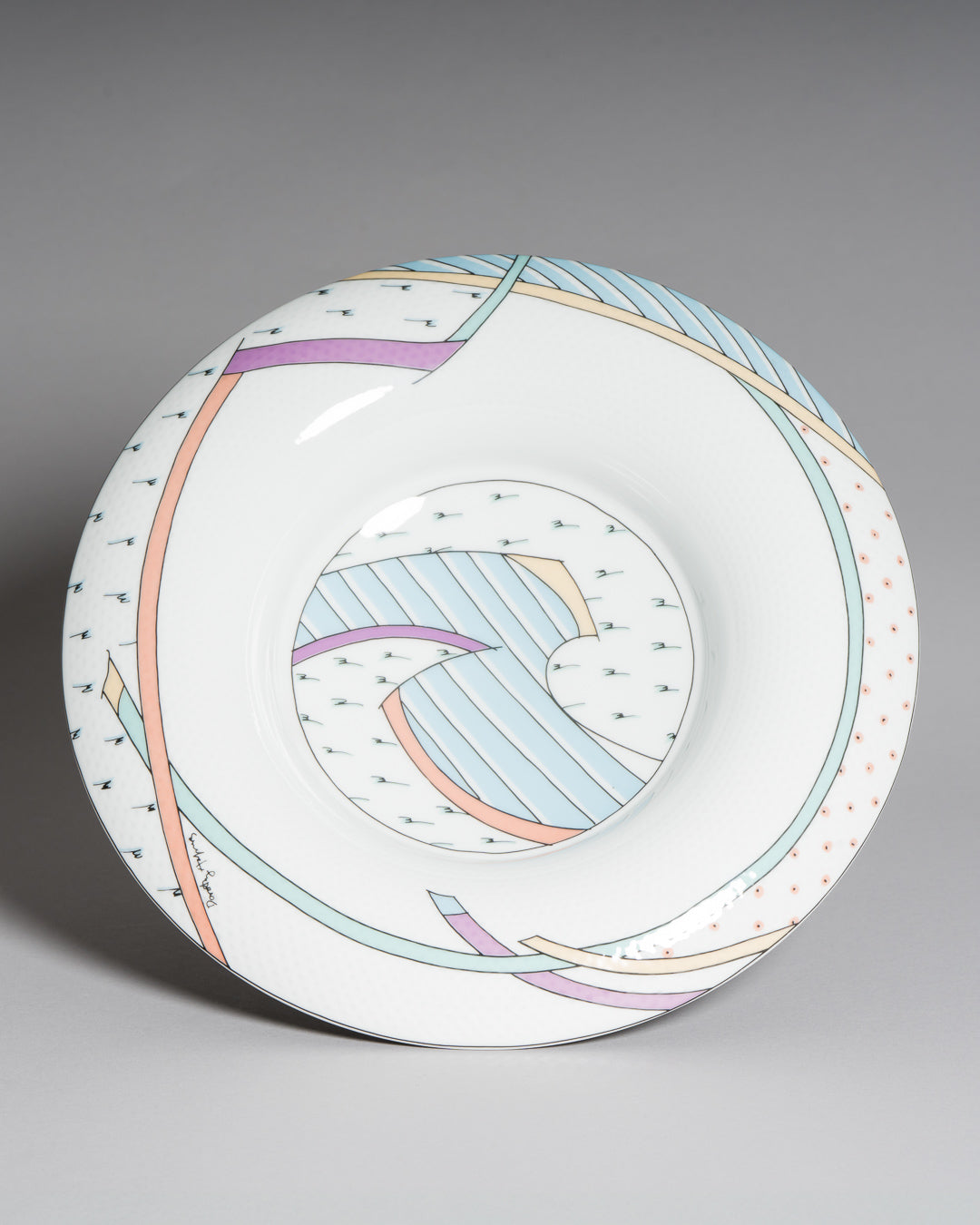 Vase & Bowl Duo “Century / New Wave” – Tapio Wirkkala & Dorothy Hafner for Rosenthal, 1980s