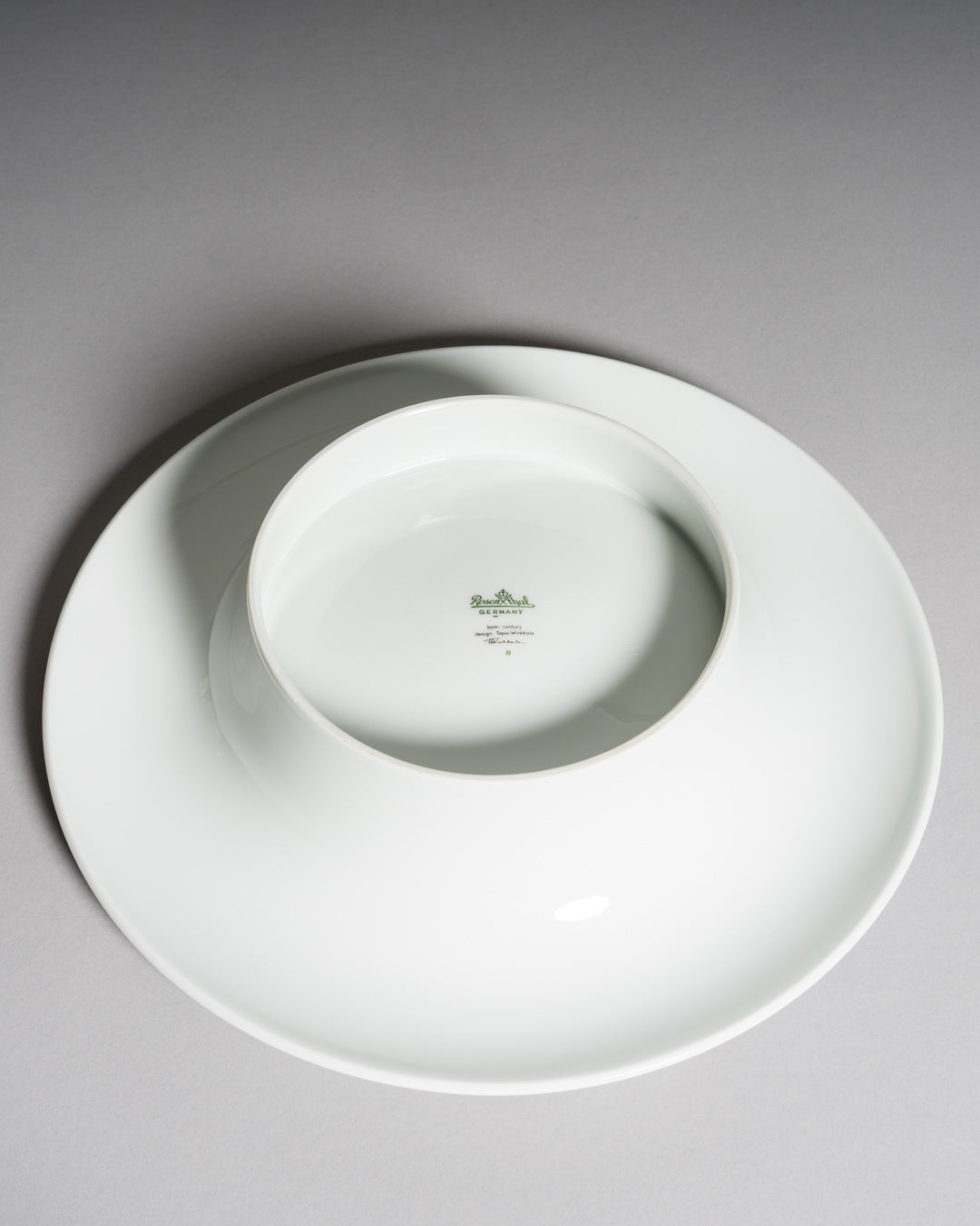 Vase & Bowl Duo “Century / New Wave” – Tapio Wirkkala & Dorothy Hafner for Rosenthal, 1980s