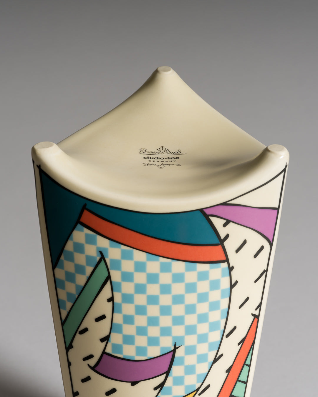 Flash Porcelain Vase – Dorothy Hafner for Rosenthal, 1980s