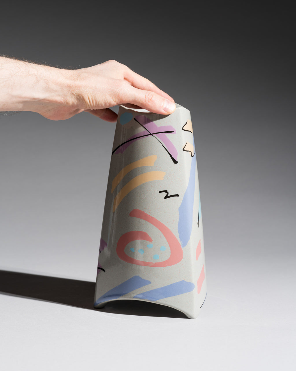 Flash Vase & Candle Holder Duo – Dorothy Hafner for Rosenthal, 1980s