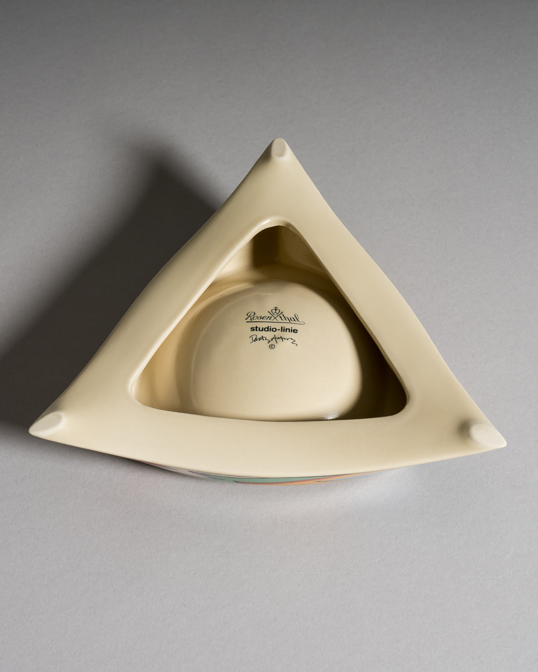 Flash Porcelain Vase Duo & Ashtray – Dorothy Hafner for Rosenthal, 1980s