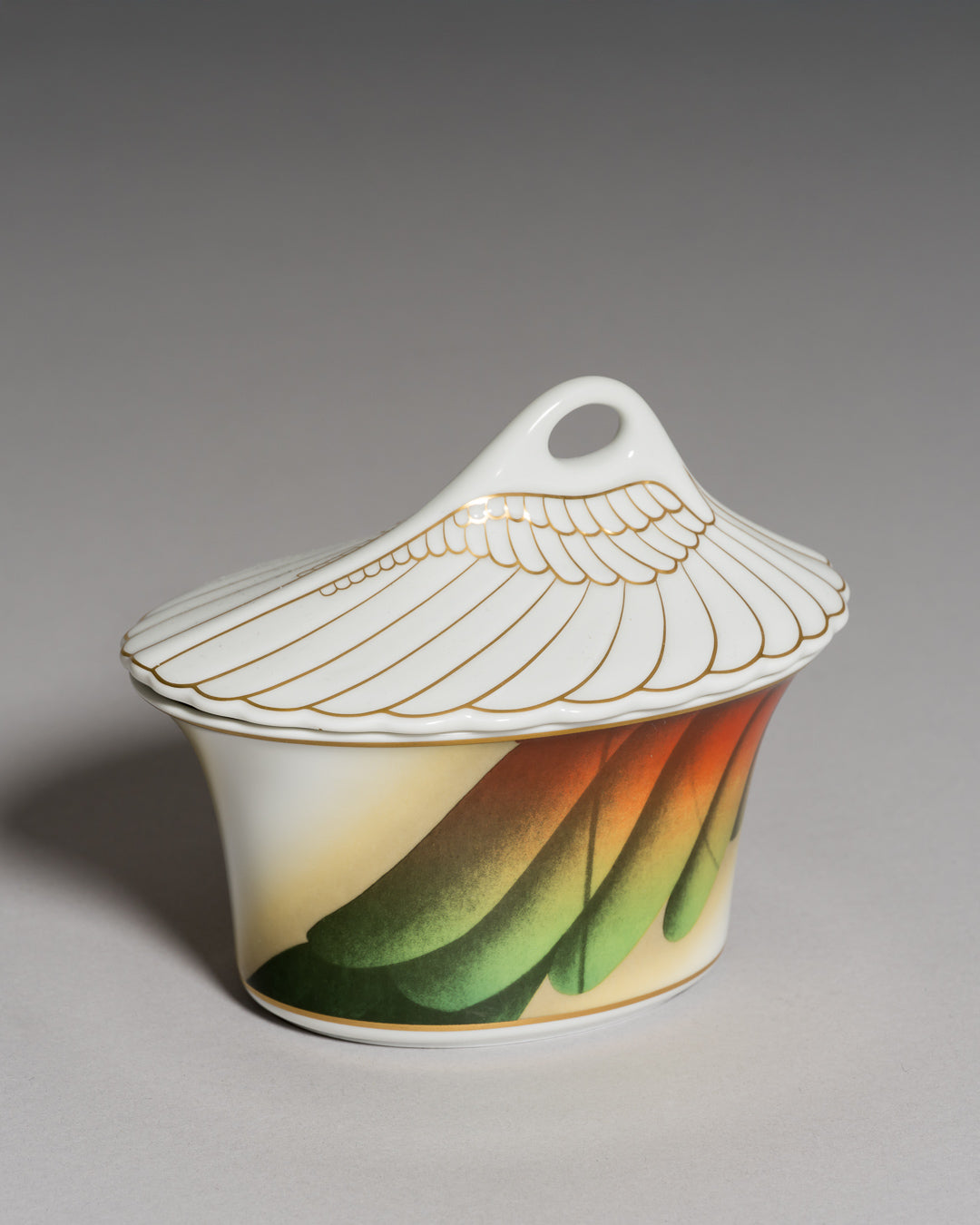 Porcelain Lidded Box “Mythos Icaria” – Paul Wunderlich for Rosenthal, 1990s