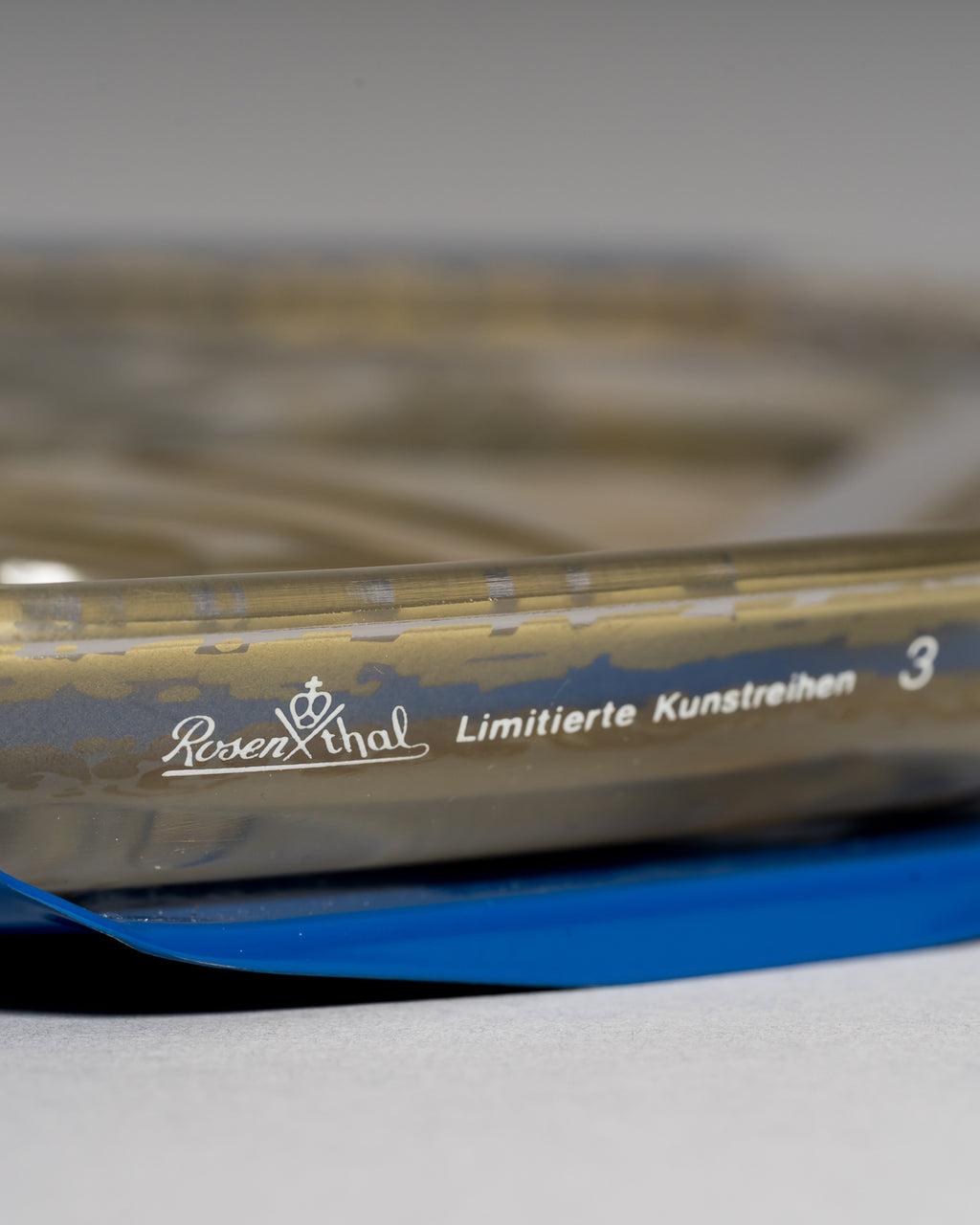 Signed Art Glass Wall Plaque “Der Verlorene Sohn” - Bjørn Wiinblad for Rosenthal, 1982