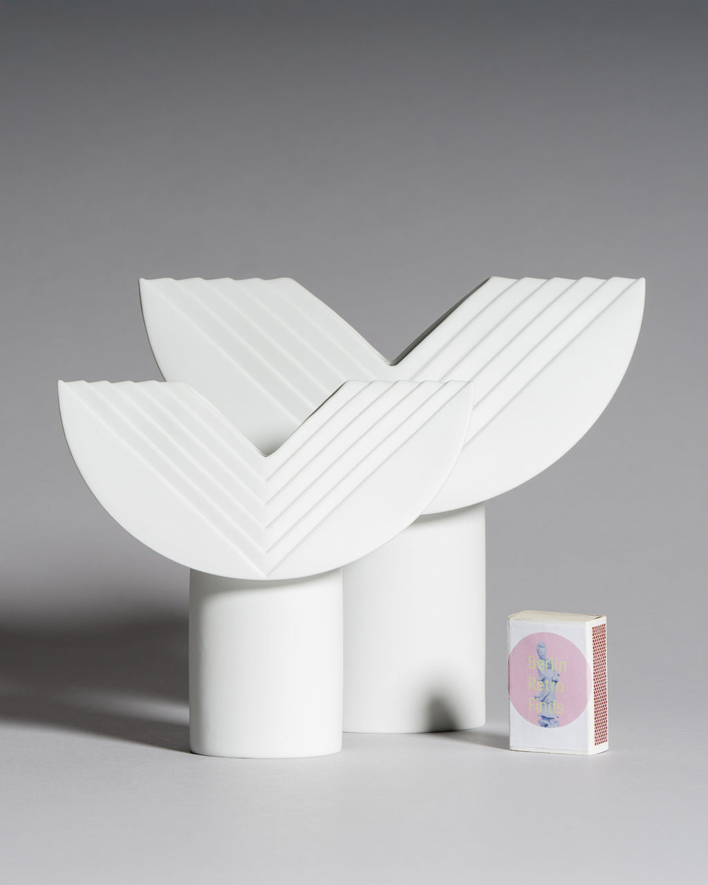 Vase Trio “Totem” – Ambrogio Pozzi for Rosenthal, 1984