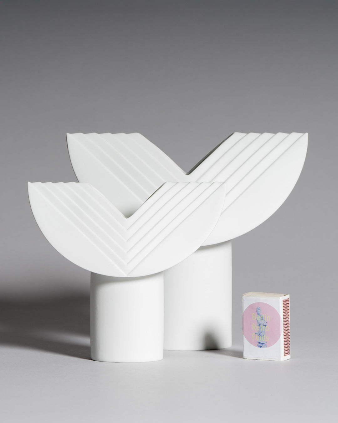 Vase Trio “Totem” – Ambrogio Pozzi for Rosenthal, 1984