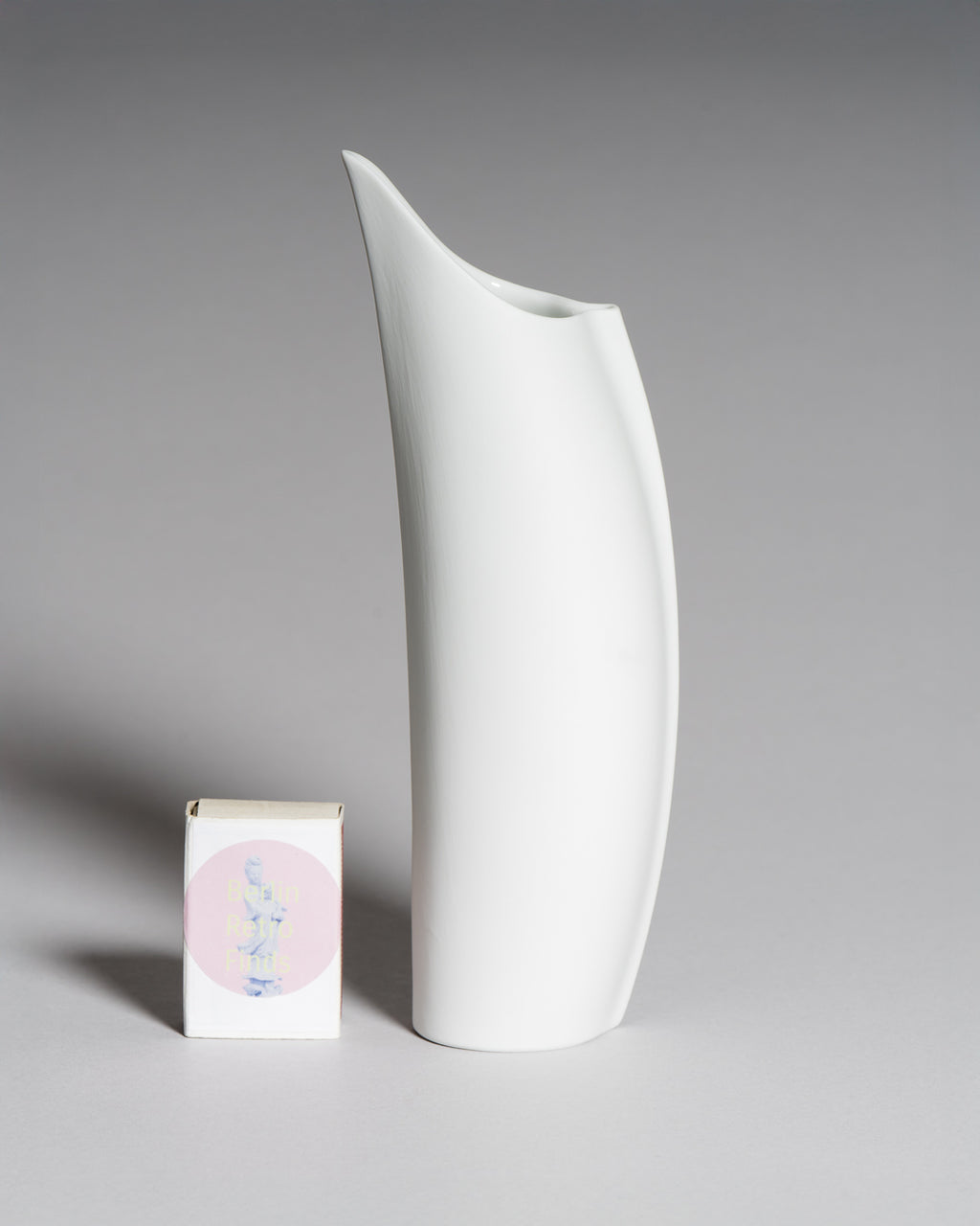 Bisque Porcelain Vase Duo – Lino Sabattini & Uta Feyl for Rosenthal, 1980s–1990s