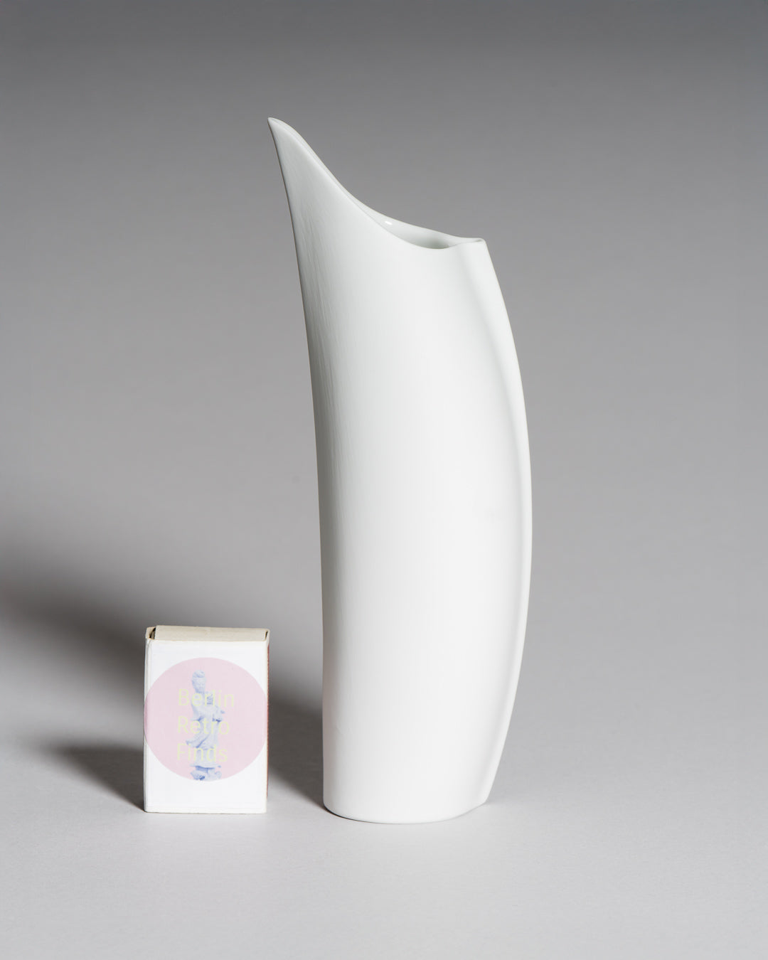 Bisque Porcelain Vase Duo – Lino Sabattini & Uta Feyl for Rosenthal, 1980s–1990s