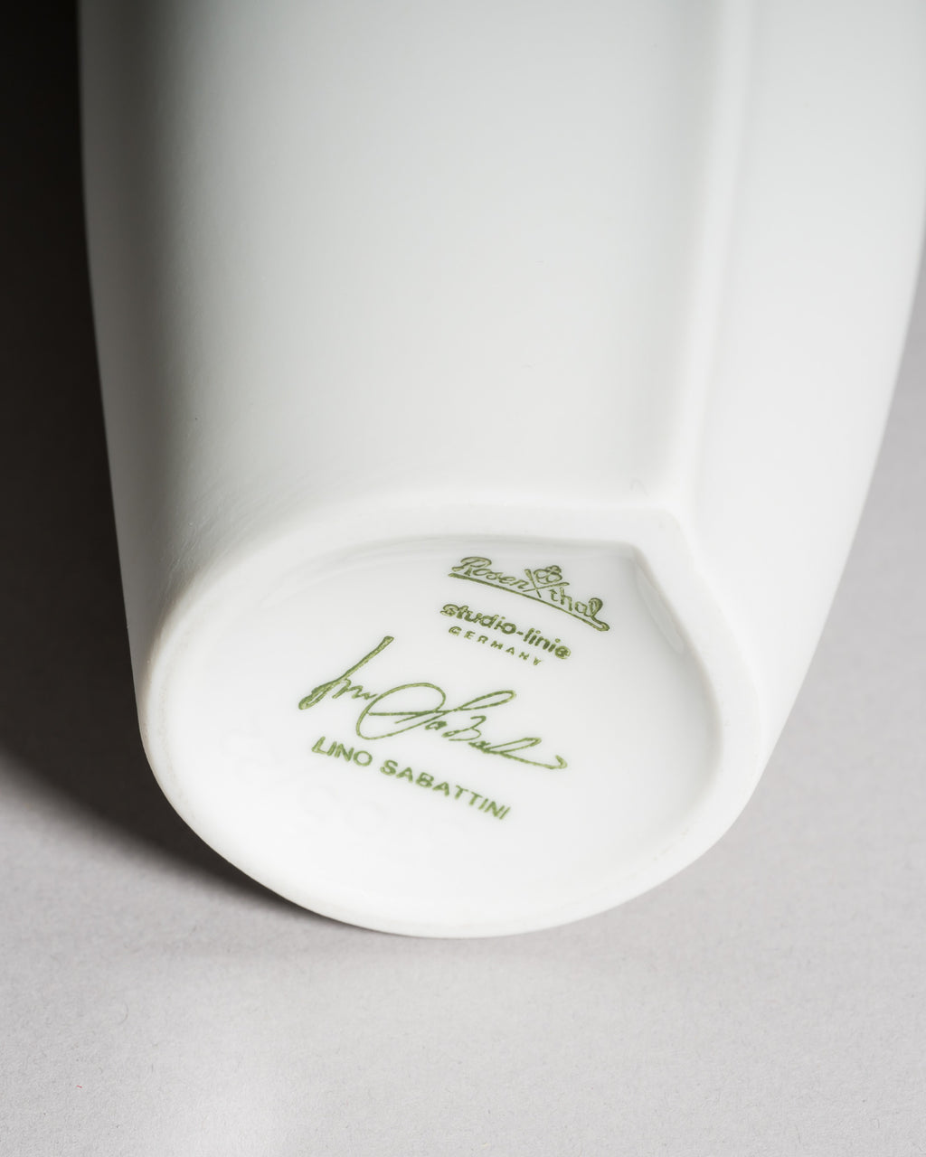 Bisque Porcelain Vase Duo – Lino Sabattini & Uta Feyl for Rosenthal, 1980s–1990s