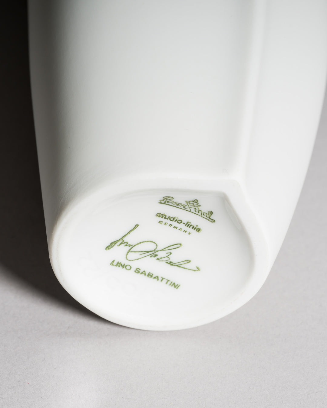 Bisque Porcelain Vase Duo – Lino Sabattini & Uta Feyl for Rosenthal, 1980s–1990s
