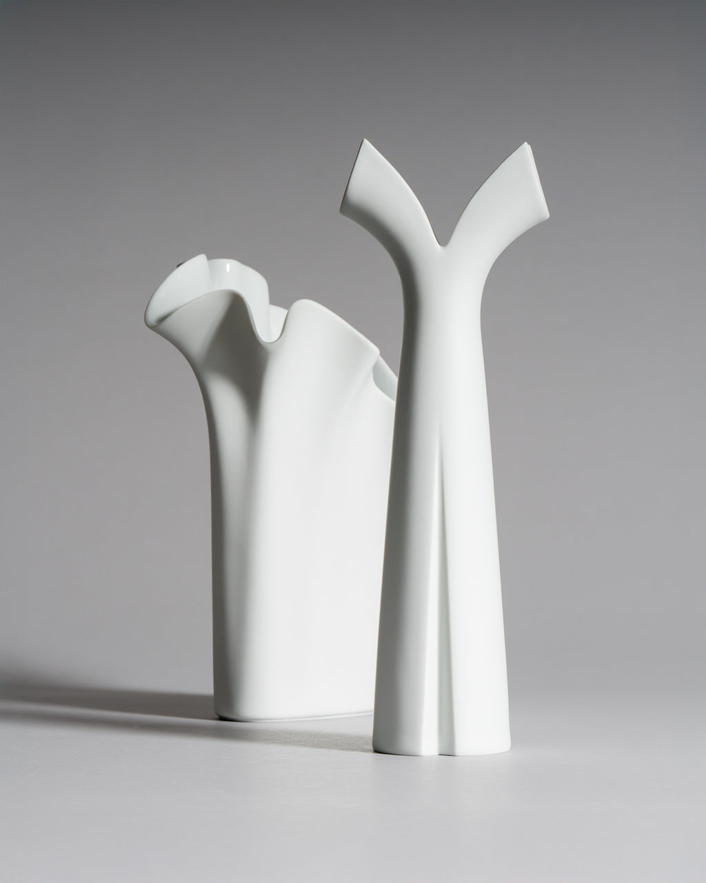 Vase & Candle Holder Duo – Lino Sabattini & Claus Josef Riedel for Rosenthal, 1970s