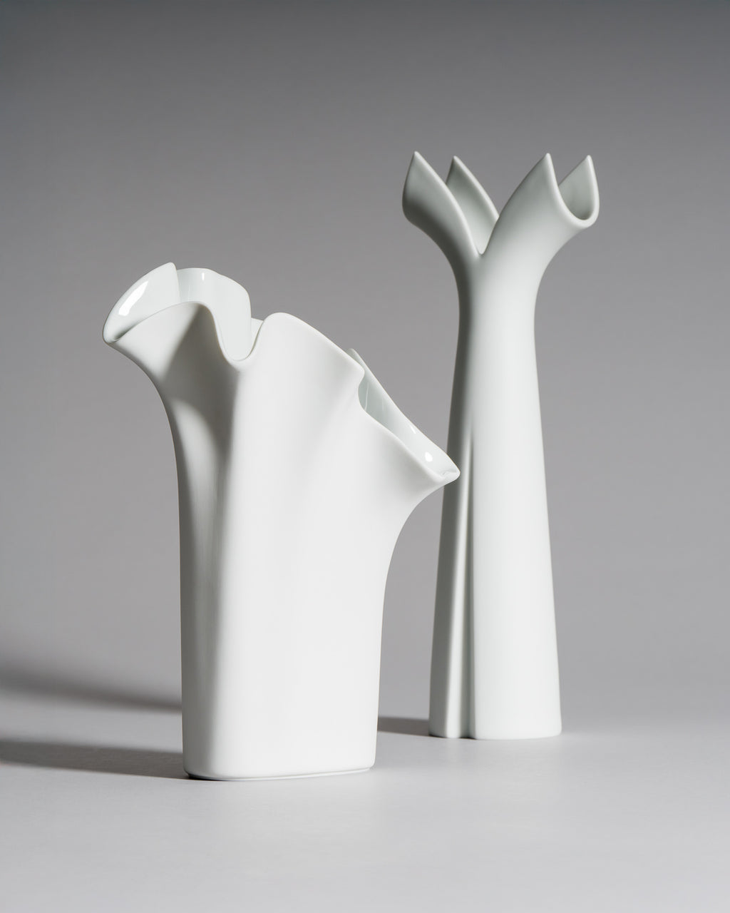 Vase & Candle Holder Duo – Lino Sabattini & Claus Josef Riedel for Rosenthal, 1970s