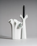 Vase & Candle Holder Duo – Lino Sabattini & Claus Josef Riedel for Rosenthal, 1970s