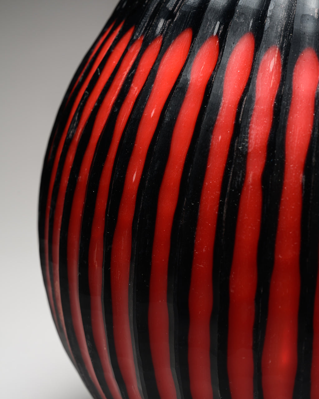 Battuto Vase – Murano studio glass, 1980s