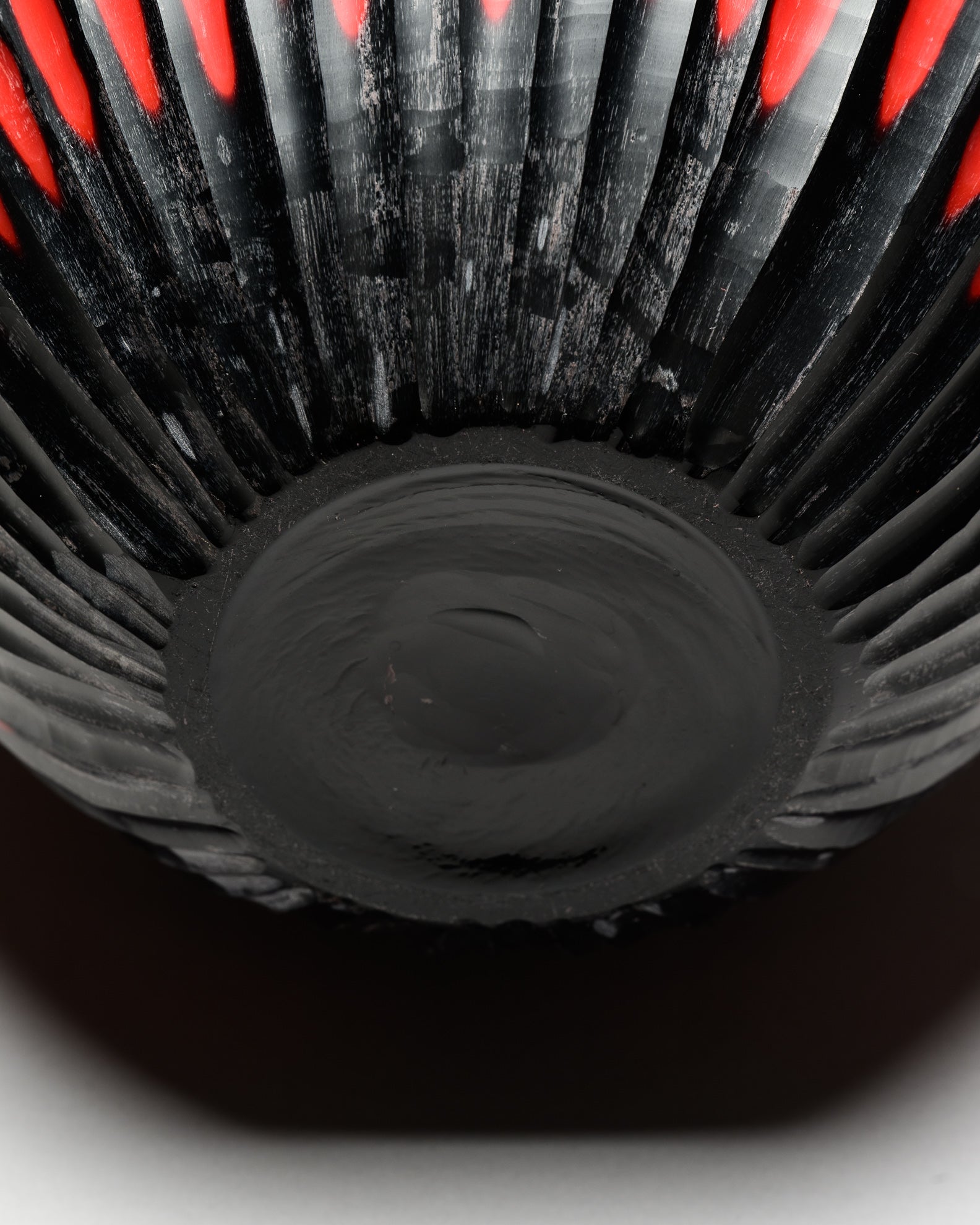 Battuto Vase – Murano studio glass, 1980s