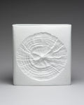 Fossil Relief Bisque Porcelain Vase - Martin Freyer for Rosenthal, 1960s–1970s