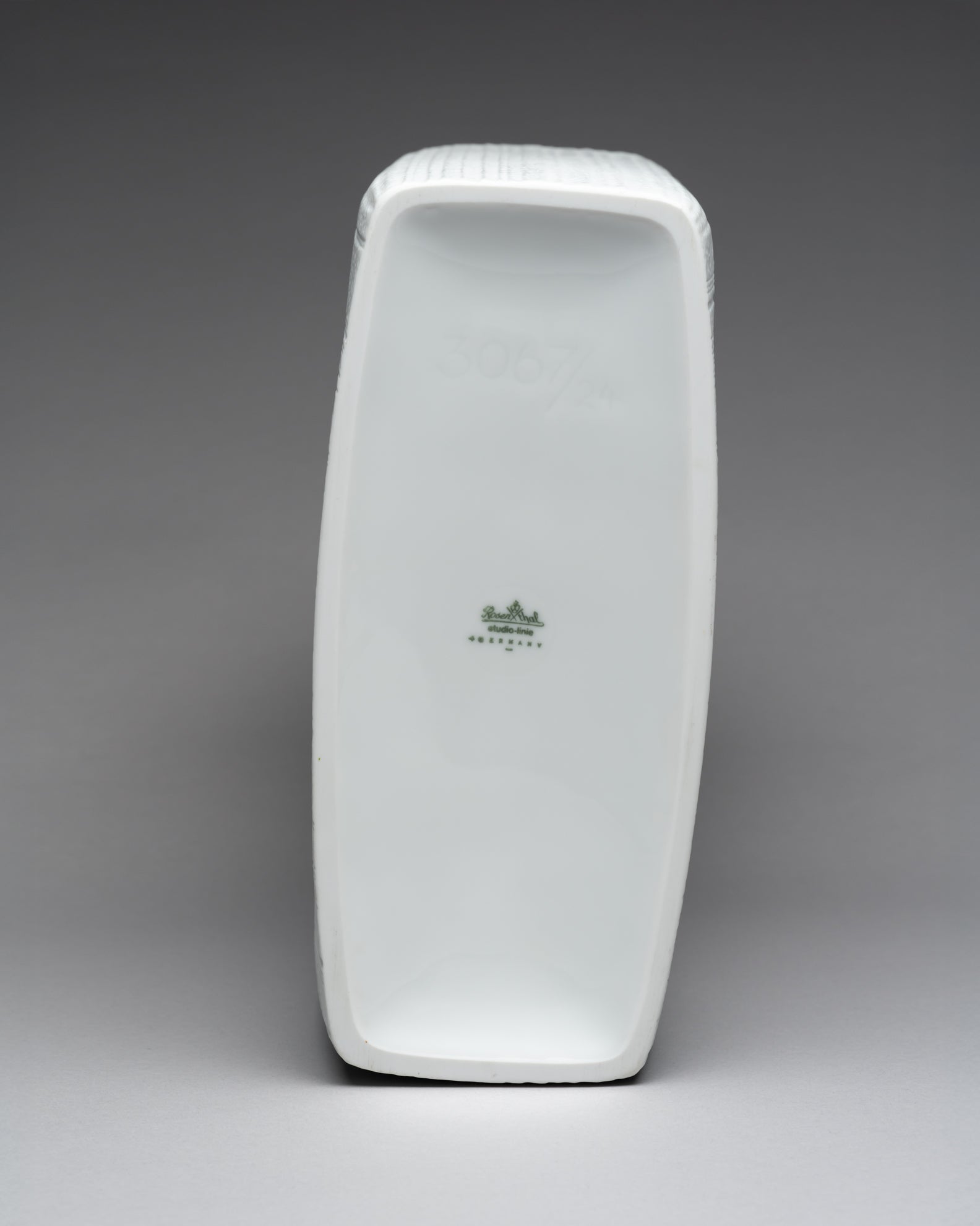 Fossil Relief Bisque Porcelain Vase - Martin Freyer for Rosenthal, 1960s–1970s