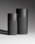 Textured Porcelain Noire Duo – Tapio Wirkkala for Rosenthal, Late 20th Century