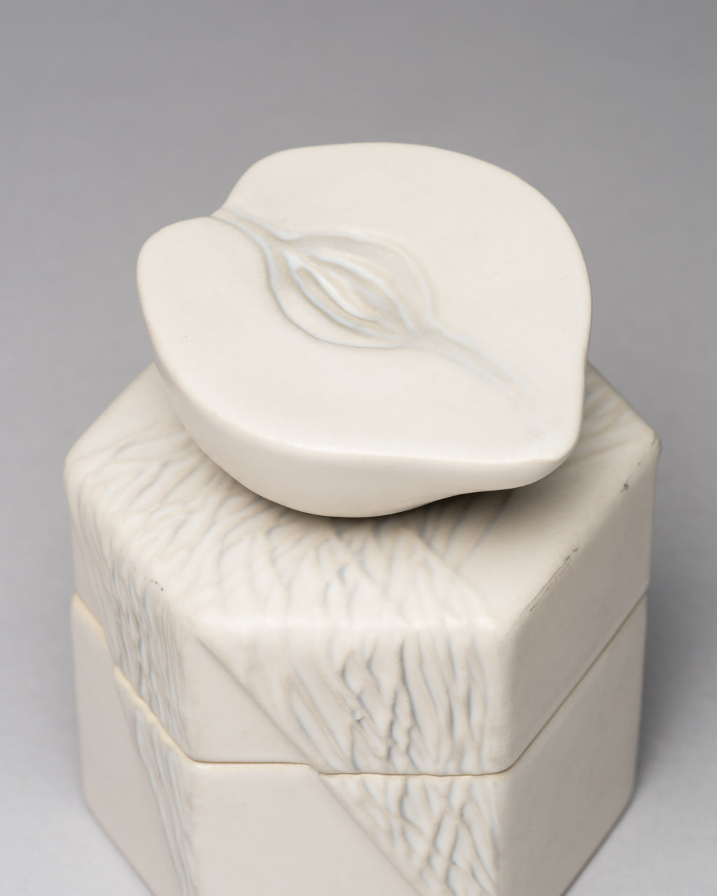 “Still Life” Porcelain Boxes Trio – Antje Brüggemann-Breckwoldt for Rosenthal, 1980s