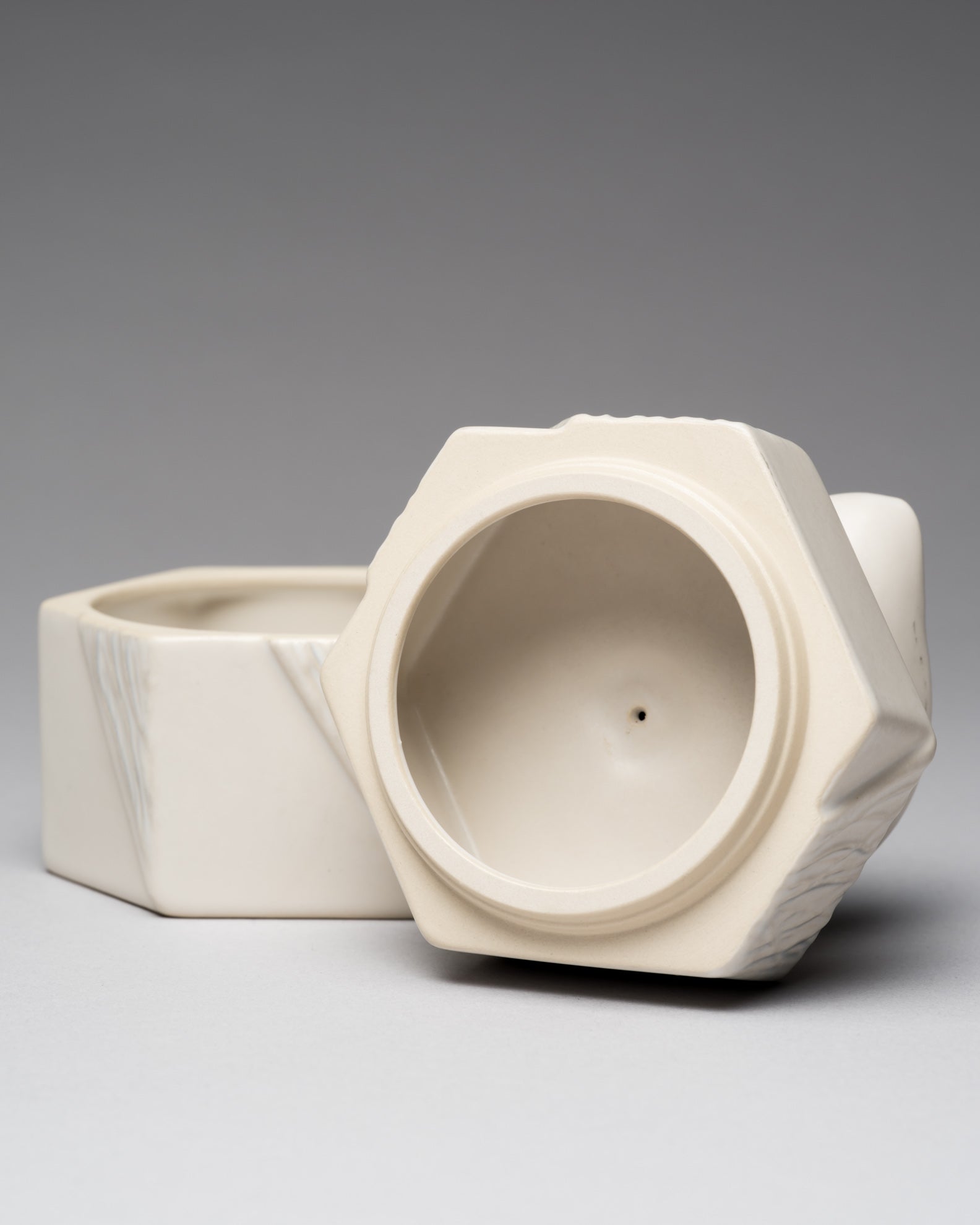 “Still Life” Porcelain Boxes Trio – Antje Brüggemann-Breckwoldt for Rosenthal, 1980s