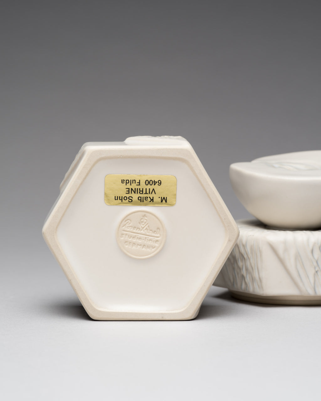 “Still Life” Porcelain Boxes Trio – Antje Brüggemann-Breckwoldt for Rosenthal, 1980s