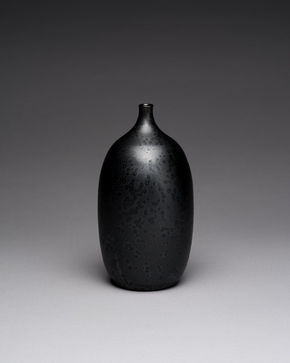 Crystalline-Glaze Studio Pottery Vase – Karin & Walther Zander, 1977