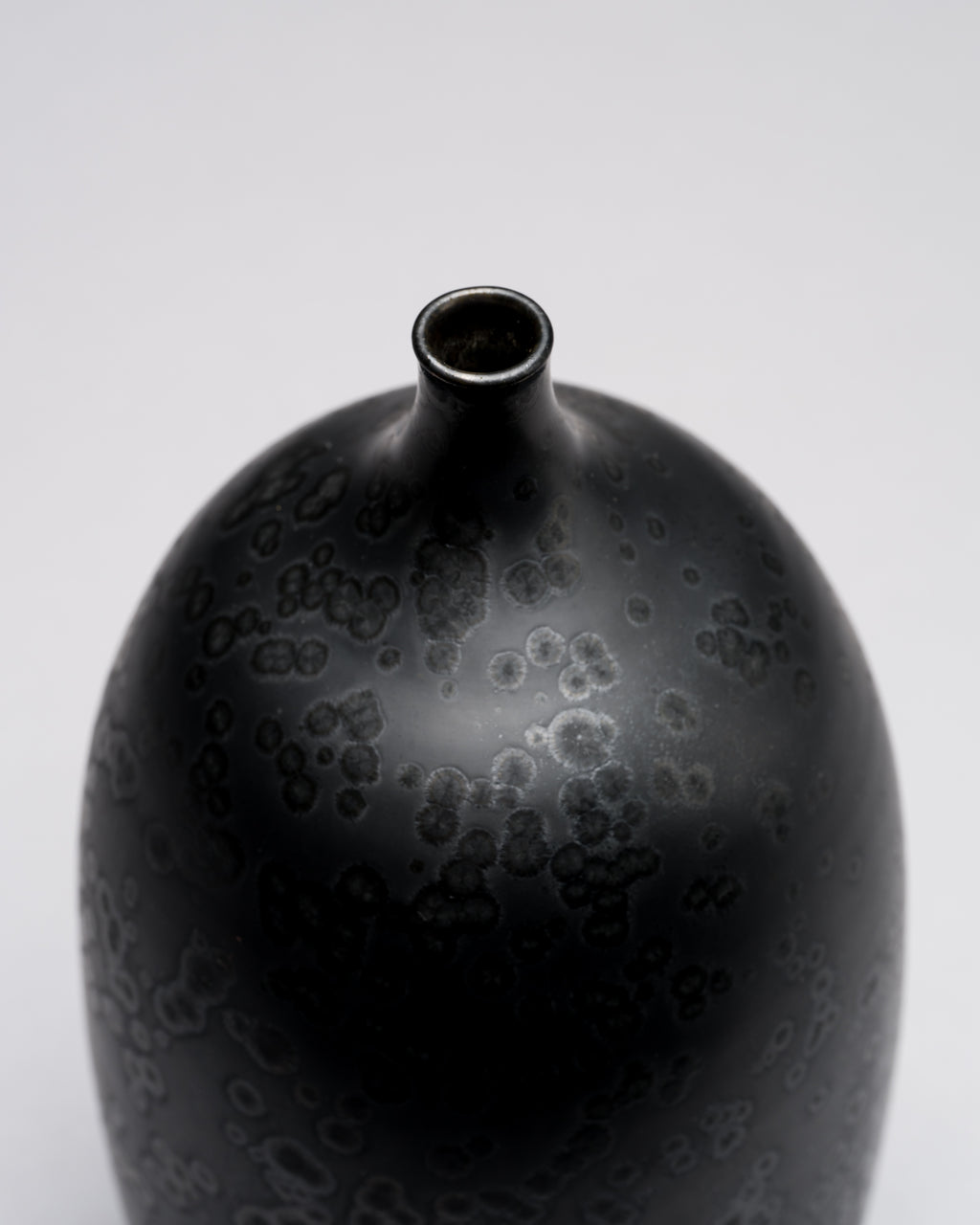 Crystalline-Glaze Studio Pottery Vase – Karin & Walther Zander, 1977