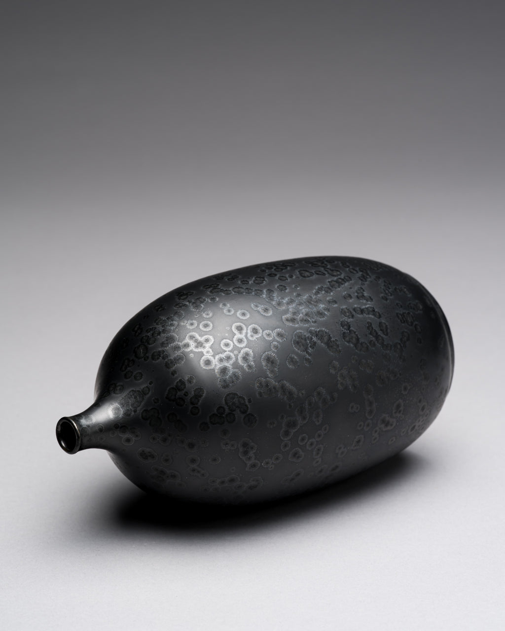 Crystalline-Glaze Studio Pottery Vase – Karin & Walther Zander, 1977