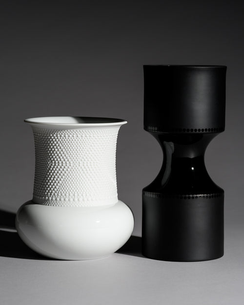 Bisque porcelain Vase Duo – Tapio Wirkkala for Rosenthal, 1960s / 2012