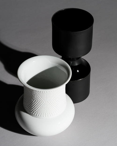 Black & White Porcelain Duo – Tapio Wirkkala for Rosenthal, 1980s