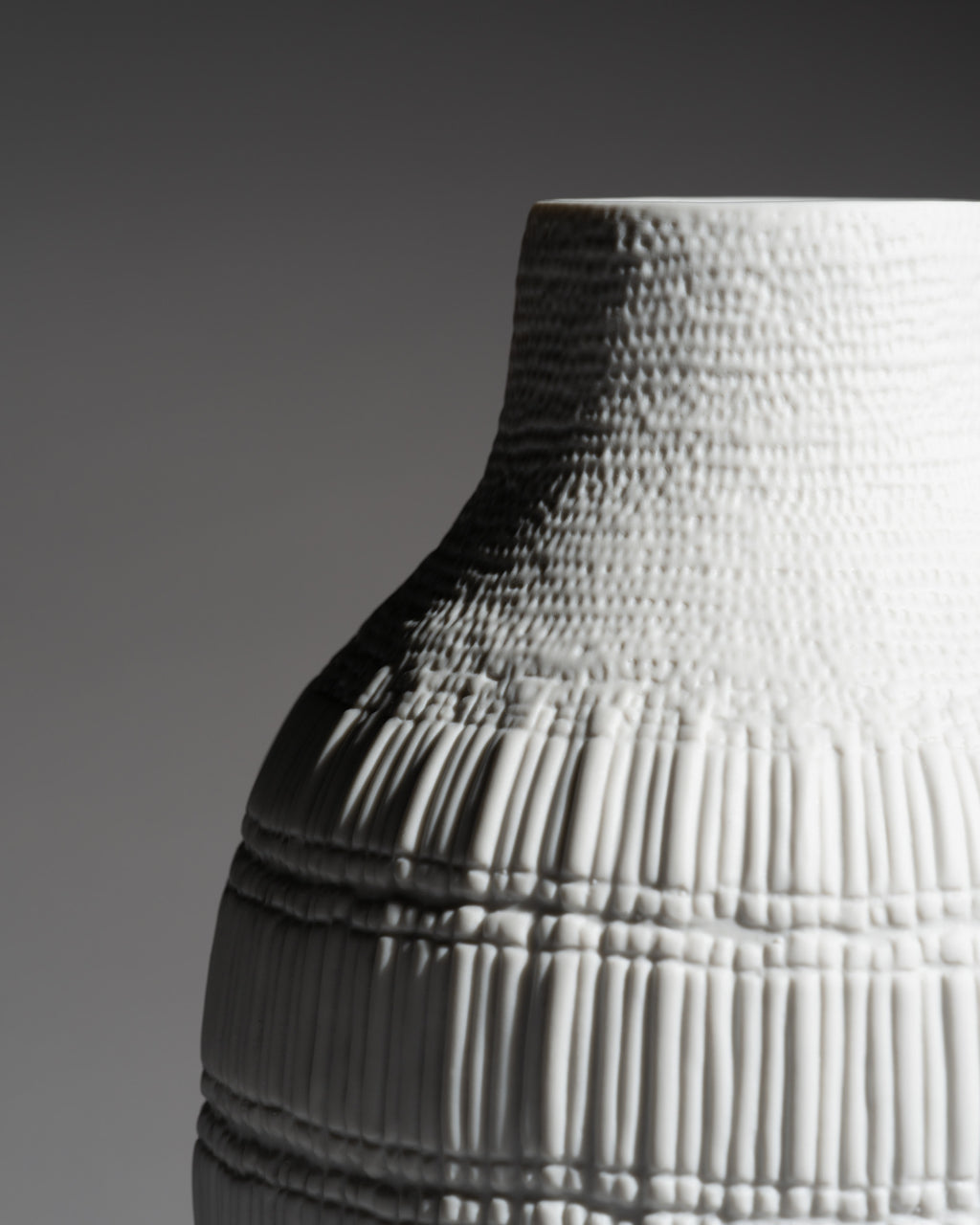 Structura Bisque Porcelain Duo – Elsa Fischer-Treyden & Margret Hildebrand for Rosenthal, 1970s
