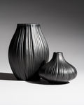 Plissée Vase Duo – Martin Freyer for Rosenthal, 1980s
