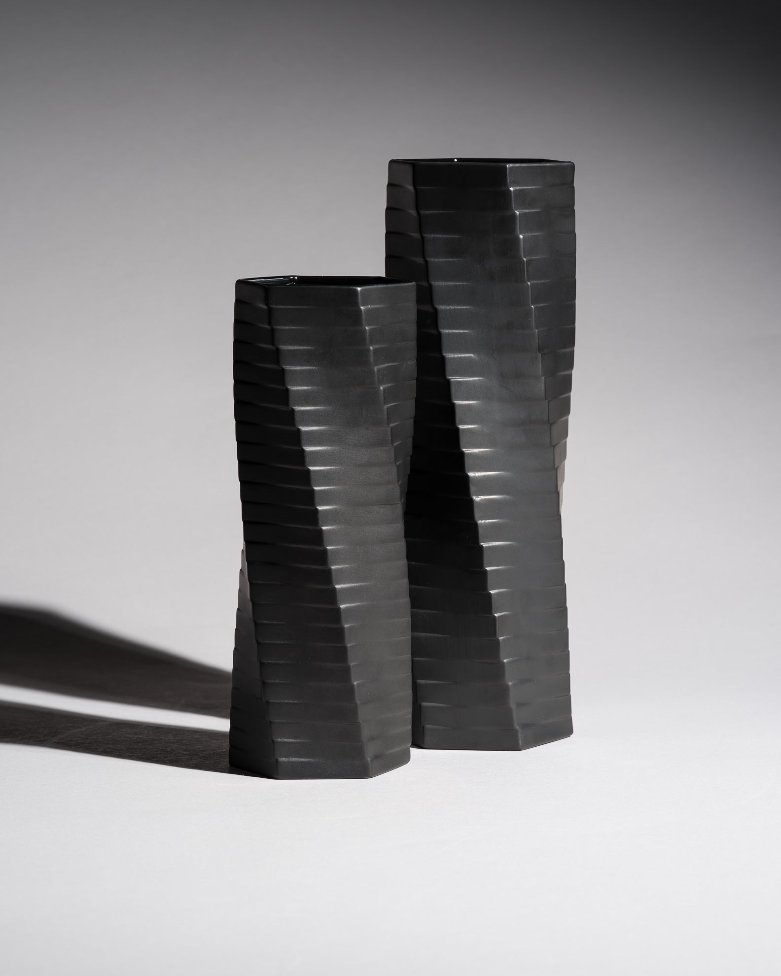 “Pisa” Vase Duo  – Werner Uhl for Rosenthal, 1980s