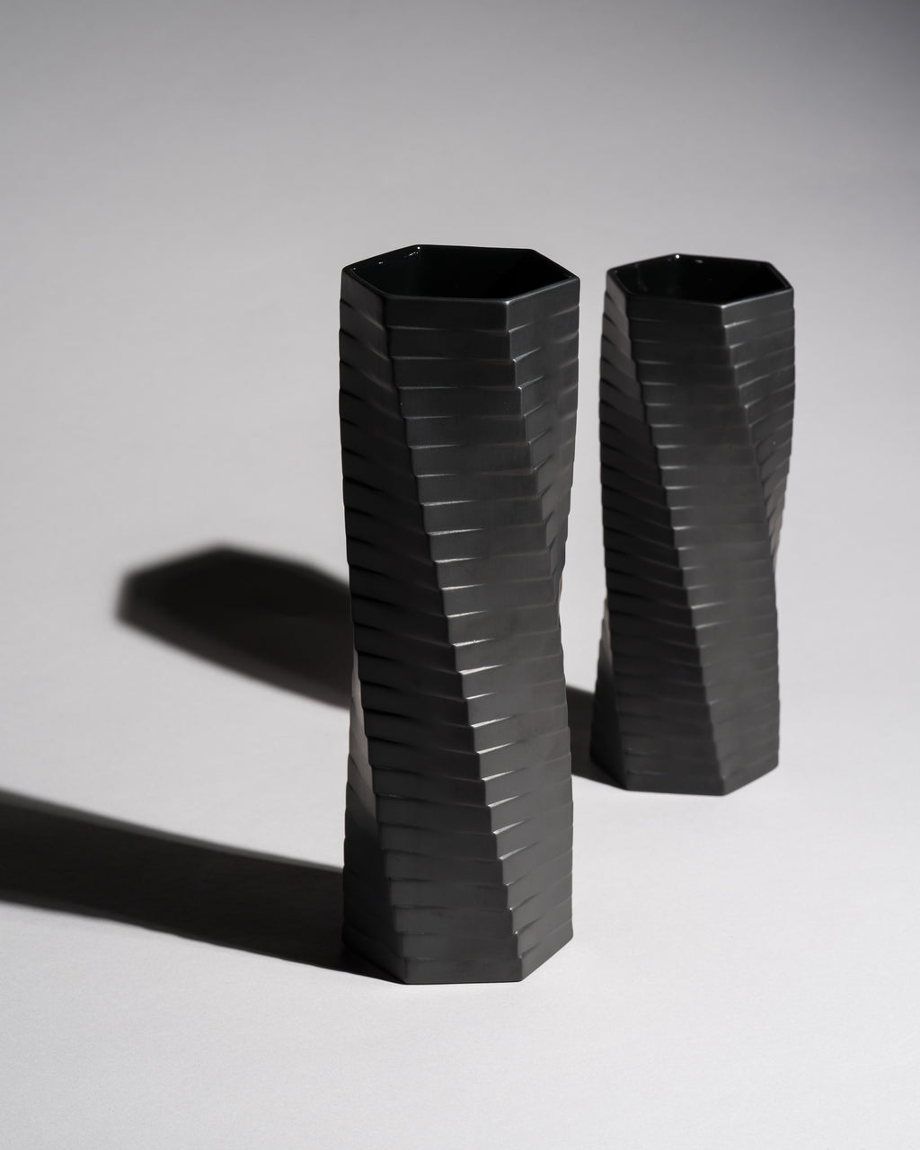 “Pisa” Vase Duo  – Werner Uhl for Rosenthal, 1980s