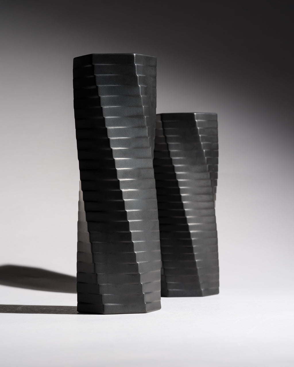 “Pisa” Vase Duo  – Werner Uhl for Rosenthal, 1980s