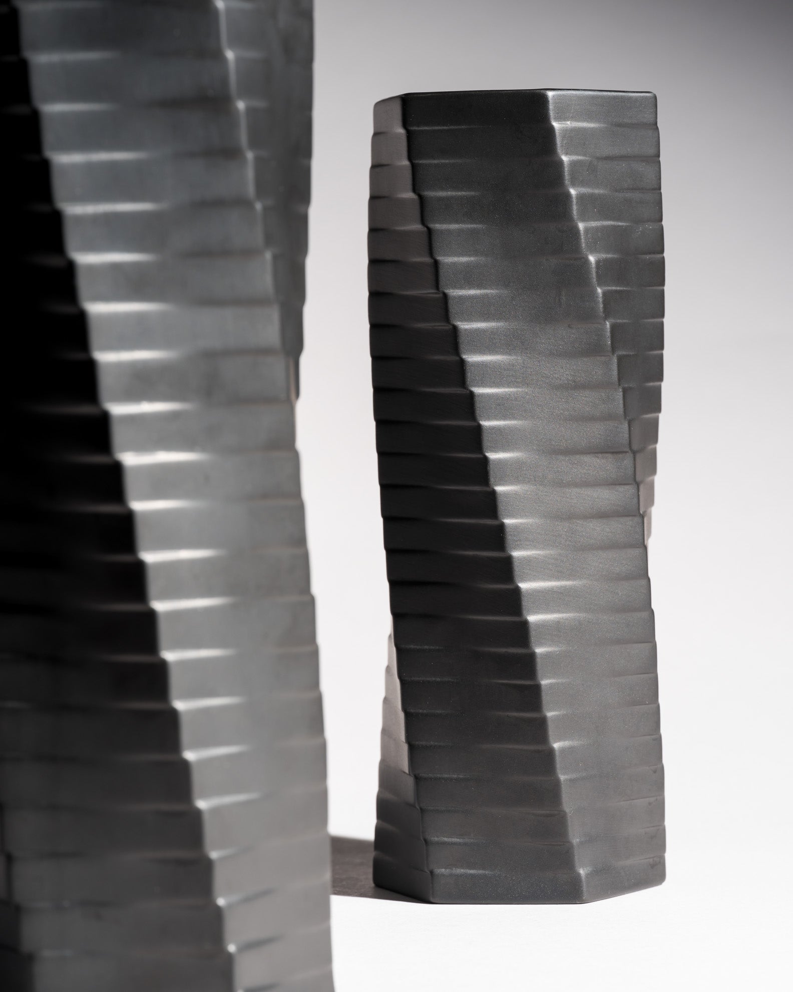 “Pisa” Vase Duo  – Werner Uhl for Rosenthal, 1980s