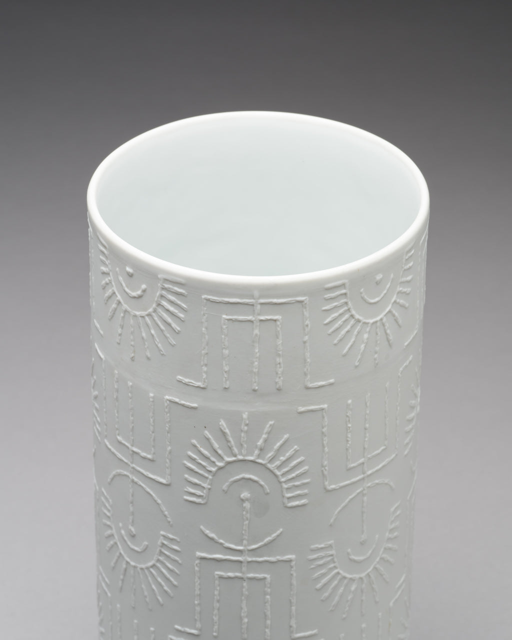 “Tribal” Porcelain Duo – Cuno Fischer for Rosenthal, 1964
