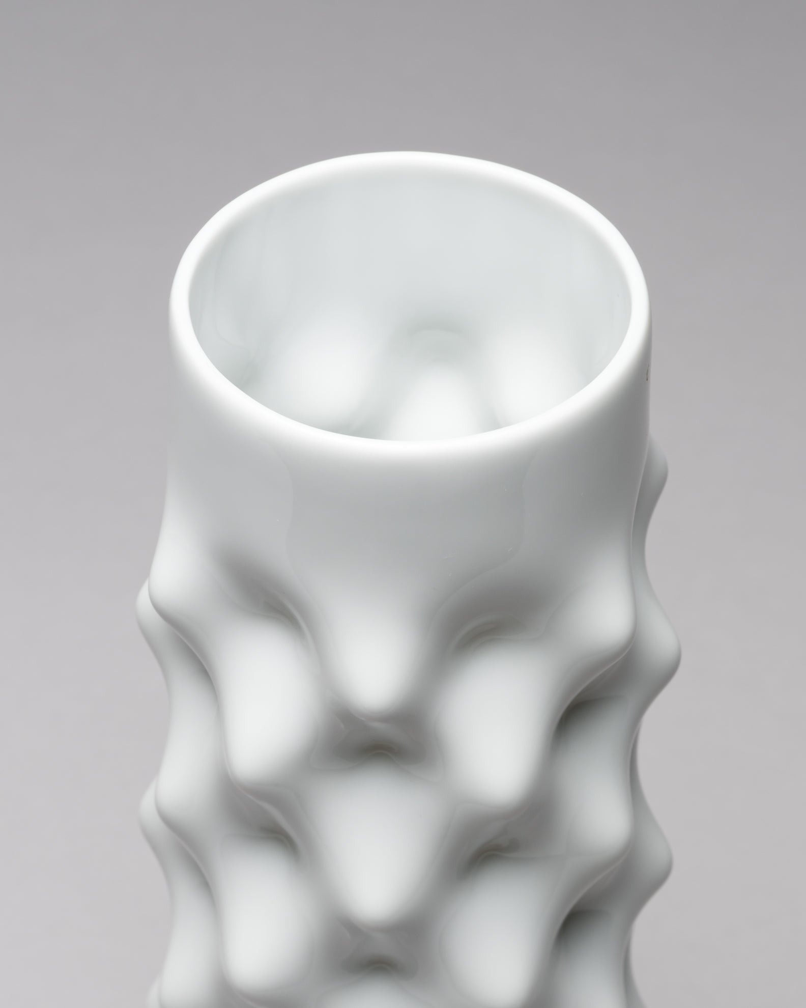 Vibrations Porcelain Vase Duo – Dieter Mankau for Rosenthal, 1970s–1980s