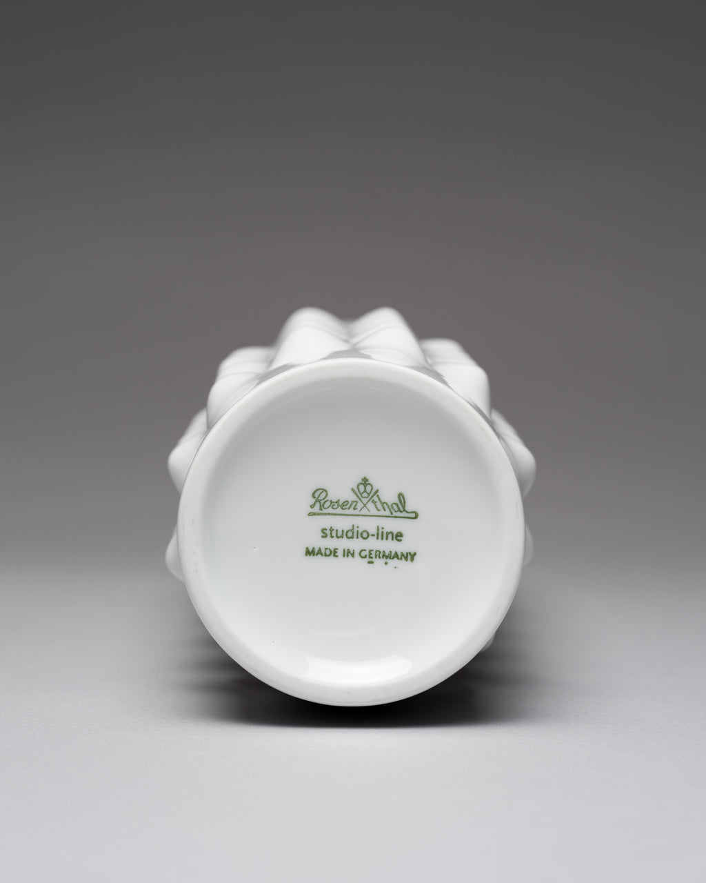 Vibrations Porcelain Vase Duo – Dieter Mankau for Rosenthal, 1970s–1980s