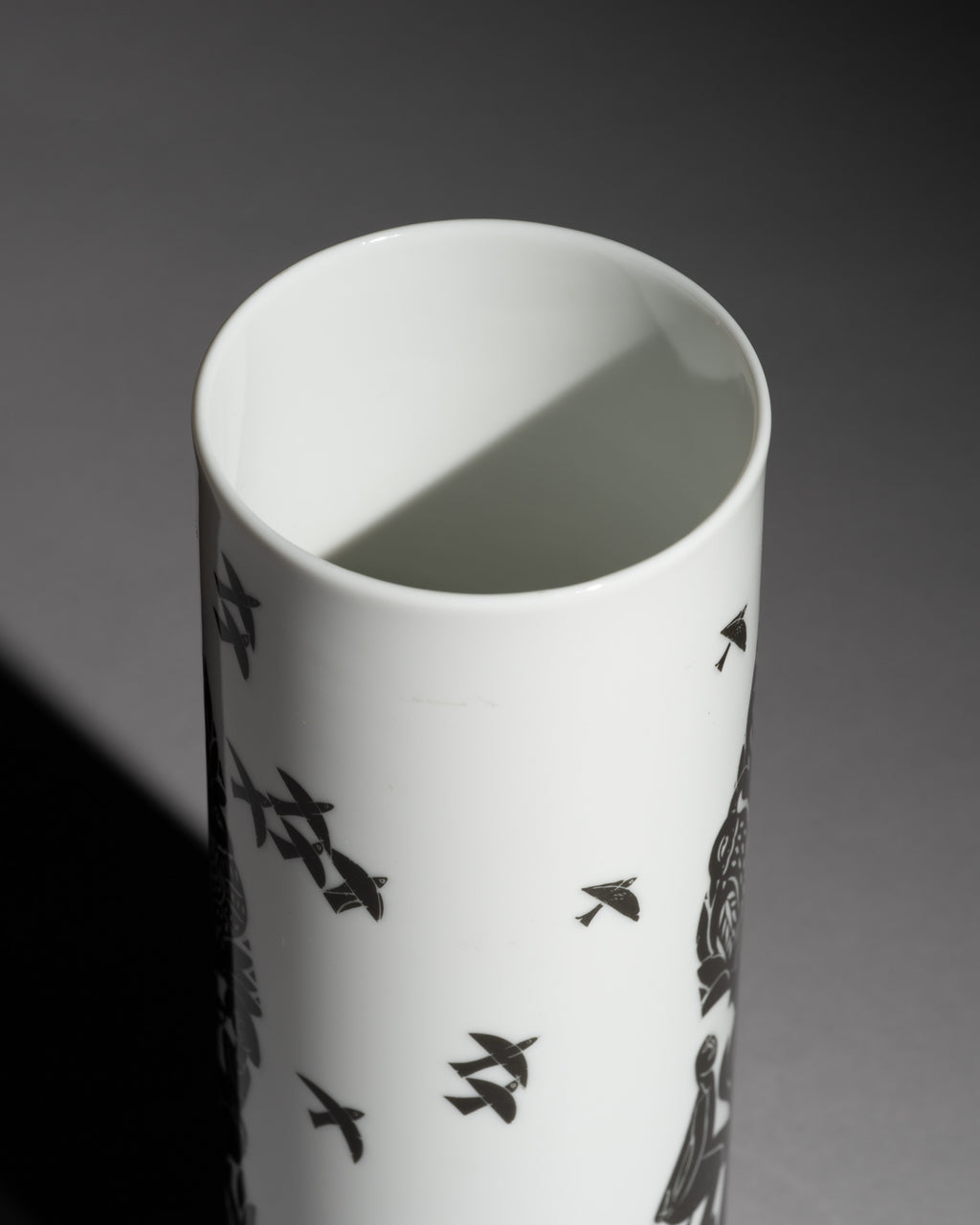 “Pastorale” Porcelain Vase – HAP Grieshaber & Ambrogio Pozzi for Rosenthal, 1970s