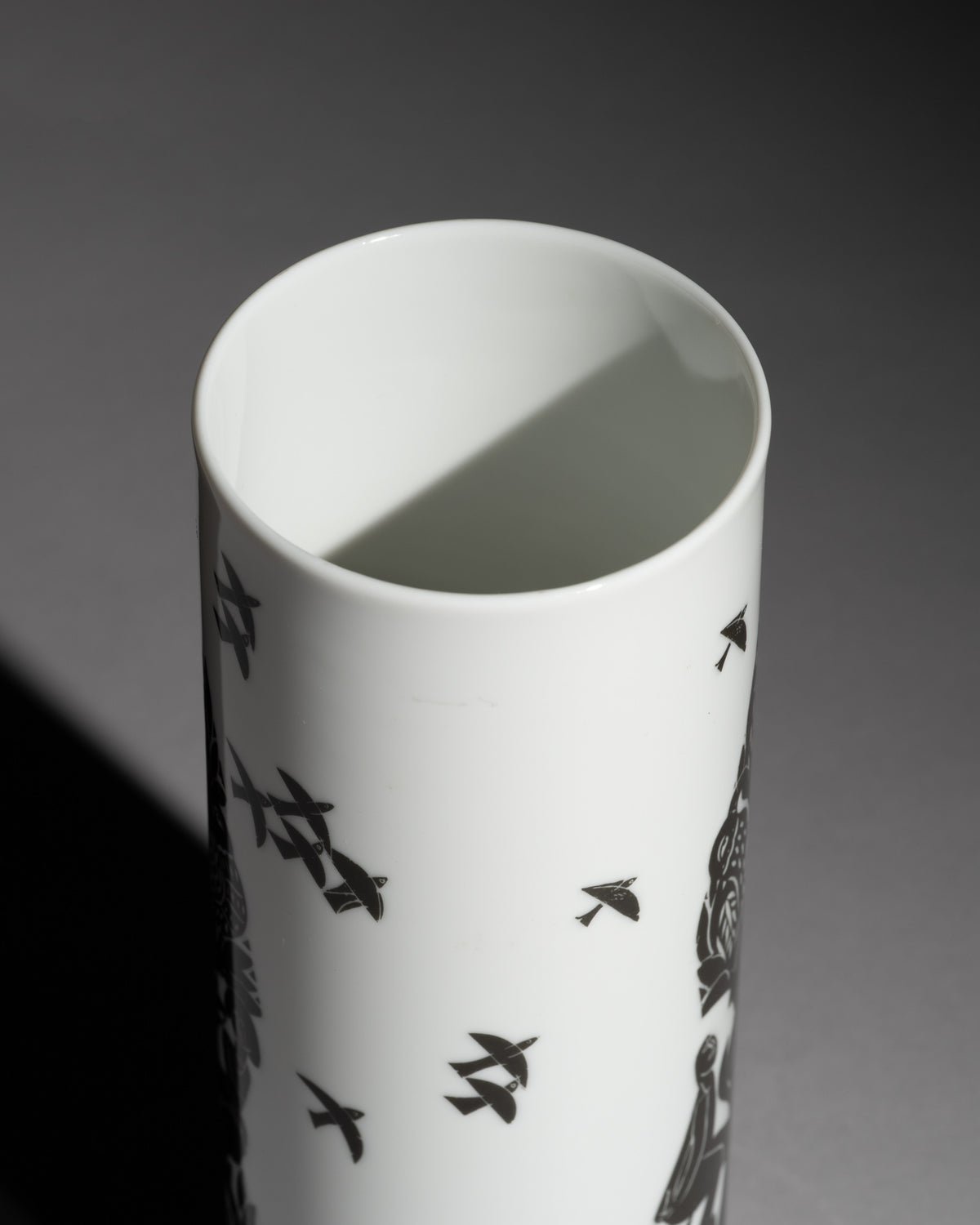 “Pastorale” Porcelain Vase – HAP Grieshaber & Ambrogio Pozzi for Rosenthal, 1970s
