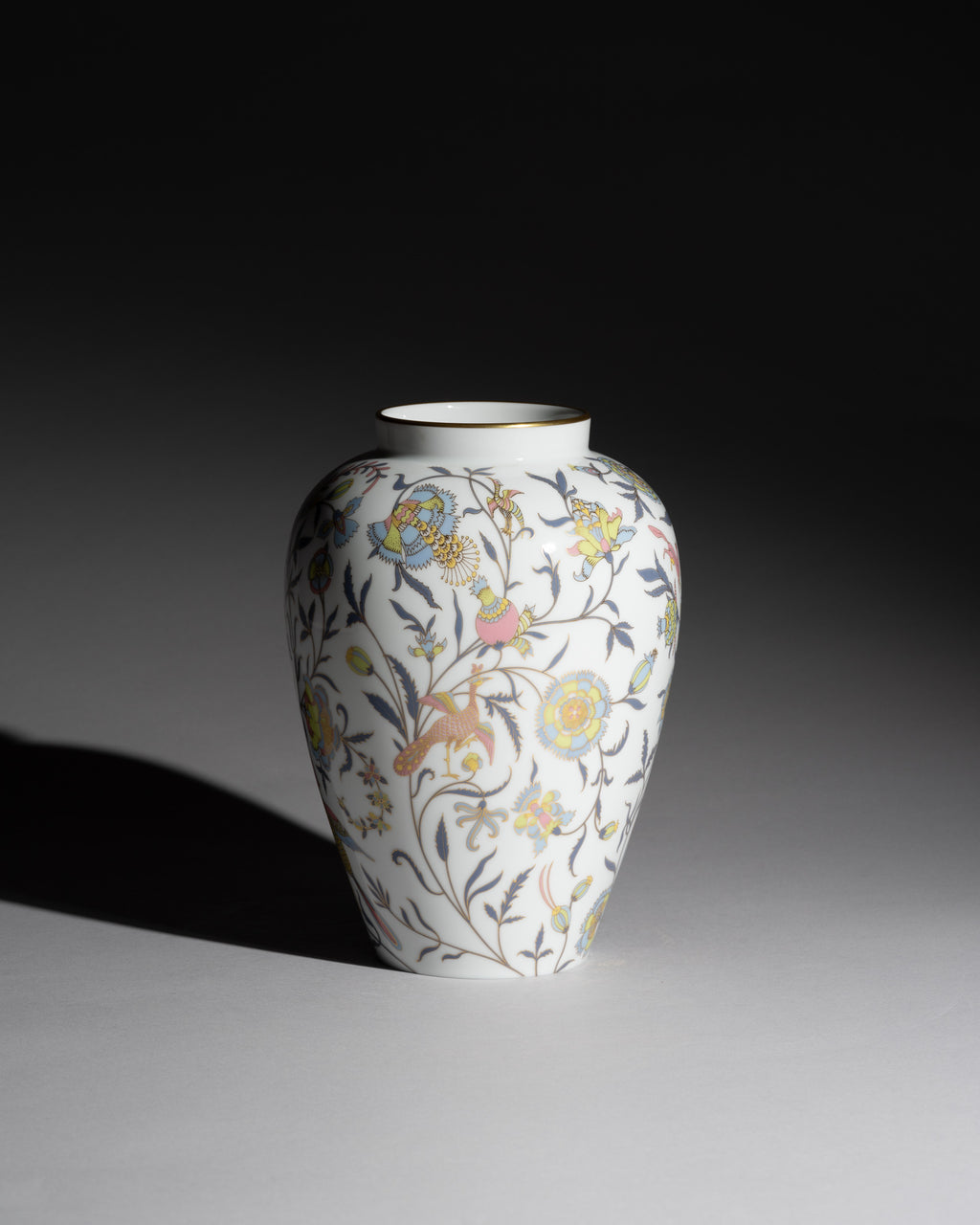 Porcelain Vase & Plate Duo – Rosenthal Classic Rose, 1980s