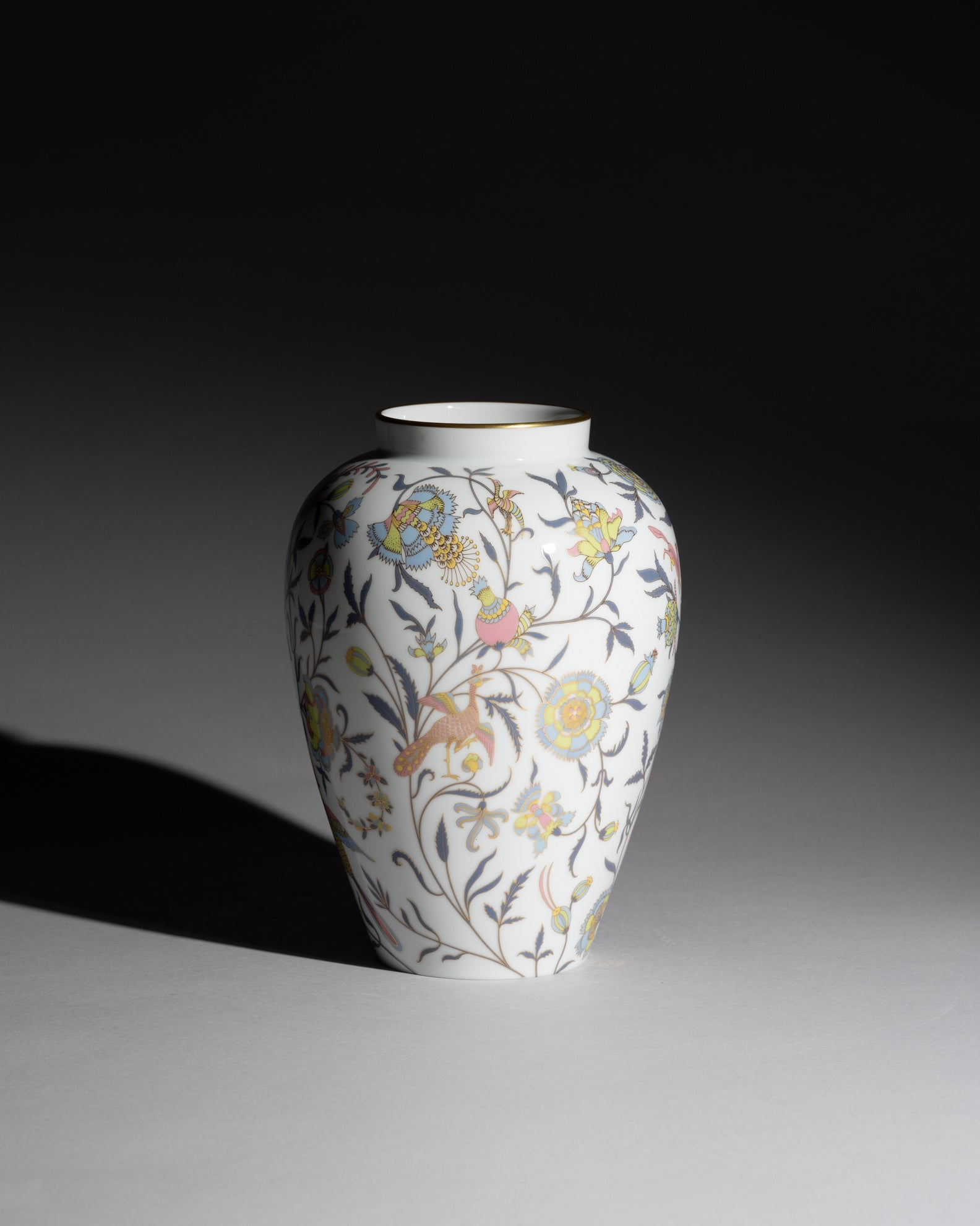 Porcelain Vase & Plate Duo – Rosenthal Classic Rose, 1980s