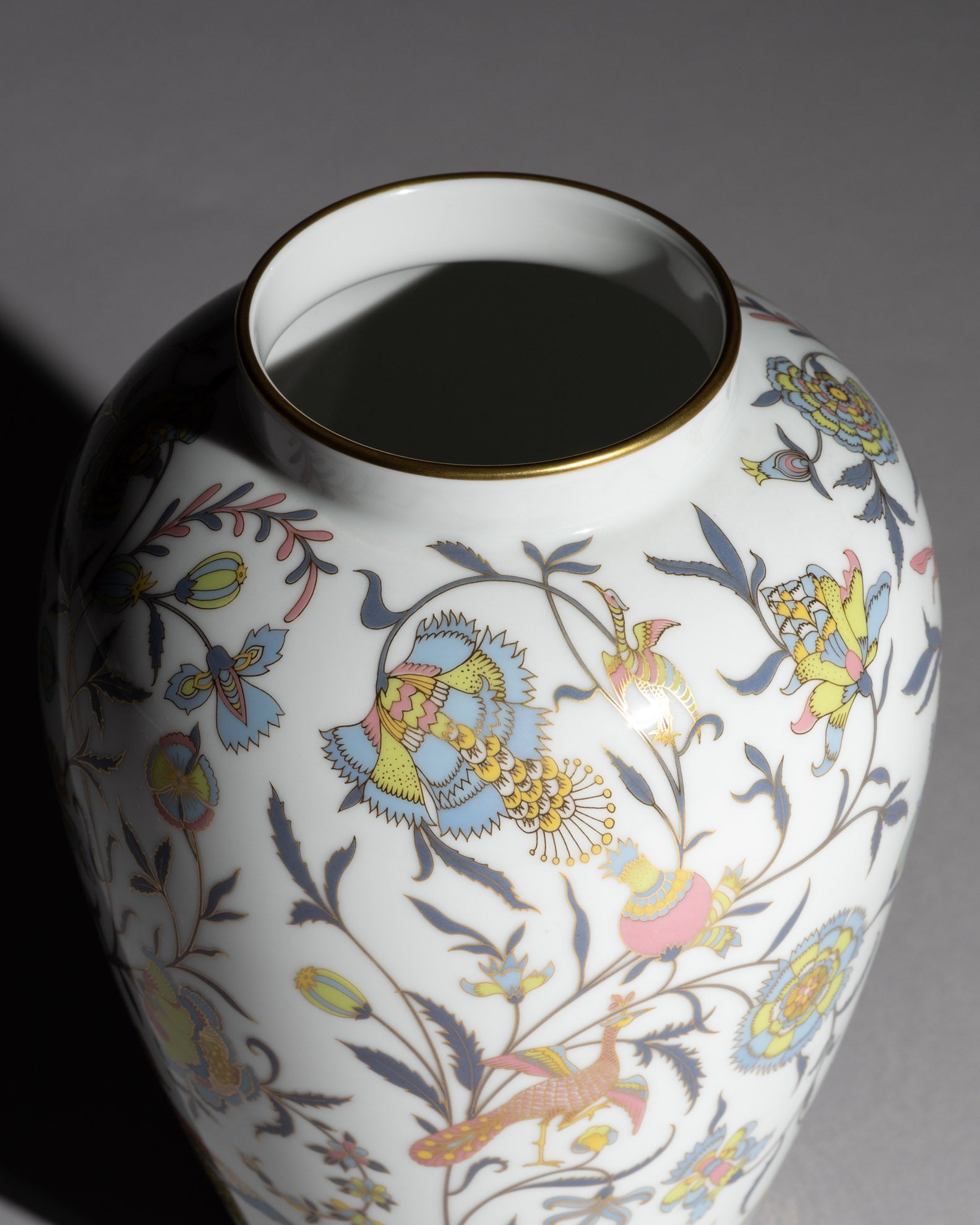 Porcelain Vase & Plate Duo – Rosenthal Classic Rose, 1980s