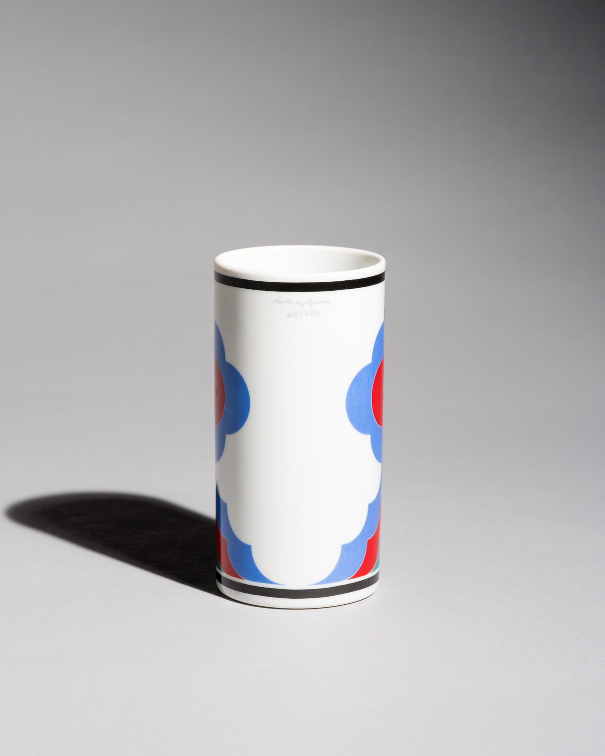 “Bewegung” Porcelain Vase – Natale Sapone for Rosenthal, 1971