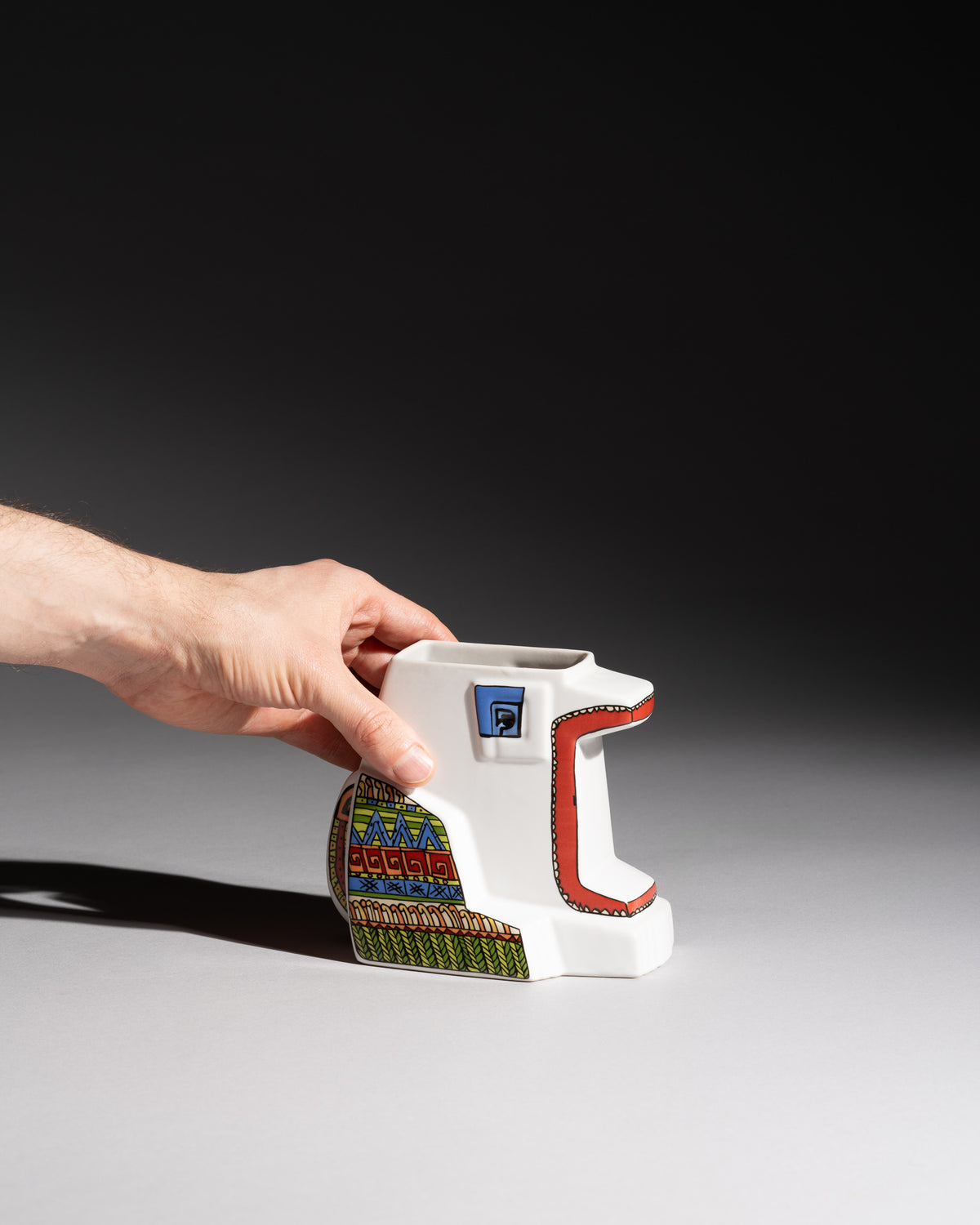Leones Porcelain Vase Set – Javier Mariscal for Rosenthal, 1990s