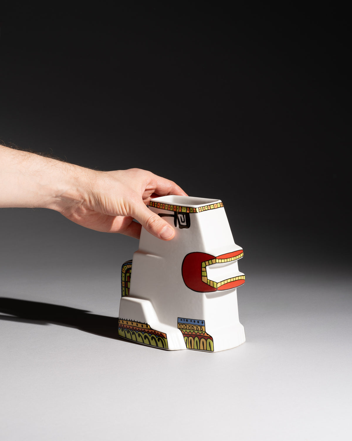 Leones Porcelain Vase Set – Javier Mariscal for Rosenthal, 1990s