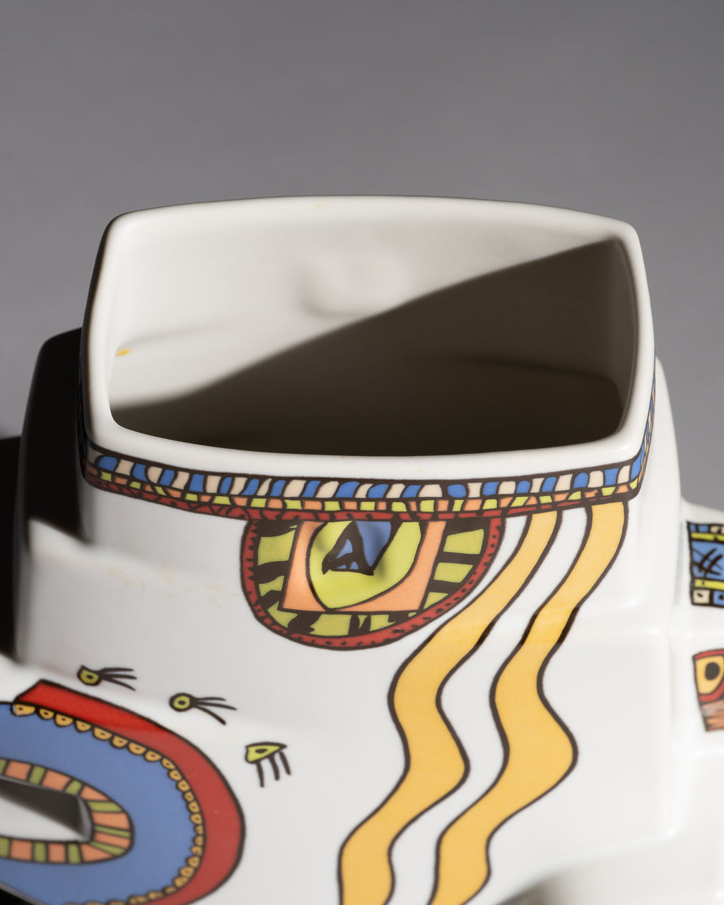 Leones Porcelain Vase Set – Javier Mariscal for Rosenthal, 1990s